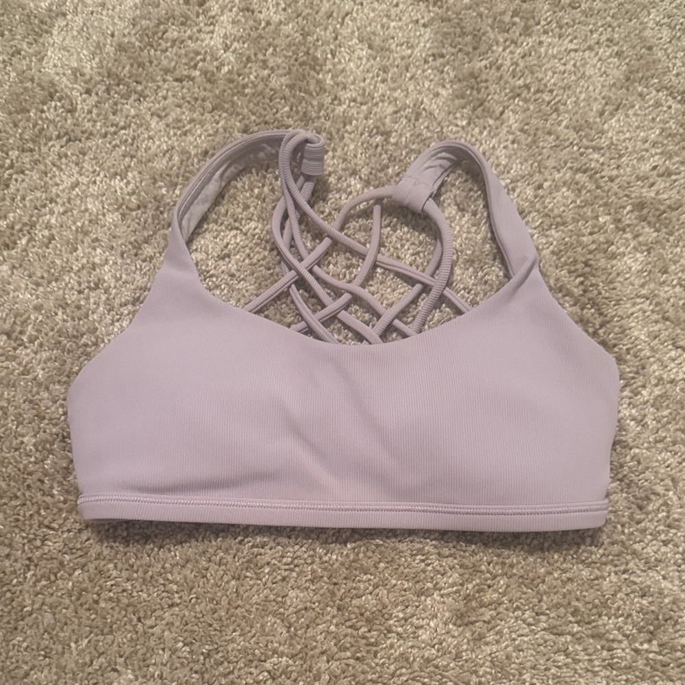 Lululemon Athletica Light Purple Sports Bra